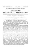 QUARTERLY PUBLICATIONS OF THE AMERICAN STATISTICAL ASSOCIATI
