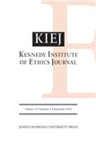KENNEDY INSTITUTE OF ETHICS JOURNAL