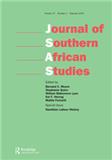 JOURNAL OF SOUTHERN AFRICAN STUDIES