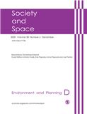 ENVIRONMENT AND PLANNING D-SOCIETY & SPACE
