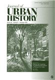 JOURNAL OF URBAN HISTORY