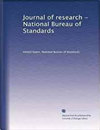 JOURNAL OF RESEARCH OF THE NATIONAL BUREAU OF STANDARDS
