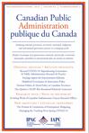CANADIAN PUBLIC ADMINISTRATION-ADMINISTRATION PUBLIQUE DU CA