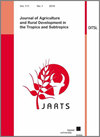 JOURNAL OF AGRICULTURE AND RURAL DEVELOPMENT IN THE TROPICS