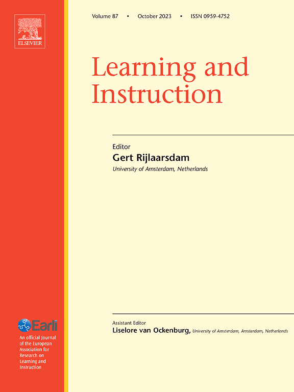 LEARNING AND INSTRUCTION