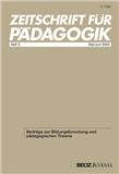 ZEITSCHRIFT FUR PADAGOGIK