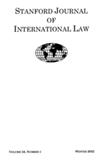 STANFORD JOURNAL OF INTERNATIONAL LAW