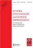 SCHOOL EFFECTIVENESS AND SCHOOL IMPROVEMENT