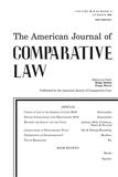 AMERICAN JOURNAL OF COMPARATIVE LAW