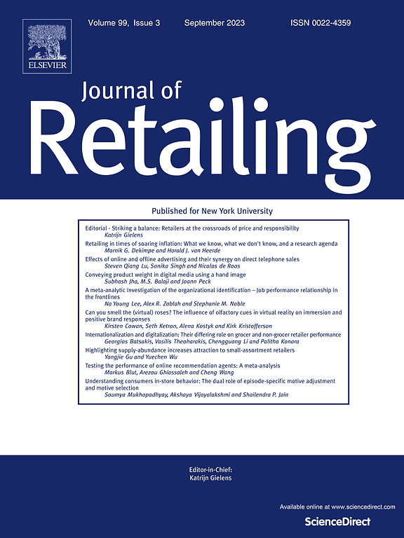 JOURNAL OF RETAILING