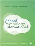 SCHOOL PSYCHOLOGY INTERNATIONAL