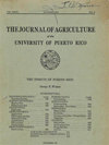 JOURNAL OF AGRICULTURE OF THE UNIVERSITY OF PUERTO RICO