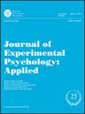 JOURNAL OF EXPERIMENTAL PSYCHOLOGY-APPLIED