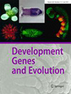 <b>DEVELOPMENT GENES AND EVOLUTION</b>