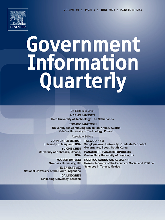 GOVERNMENT INFORMATION QUARTERLY