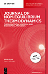 <b>JOURNAL OF NON-EQUILIBRIUM THERMODYNAMICS</b>