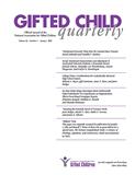 GIFTED CHILD QUARTERLY
