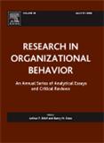 Research in Organizational Behavior