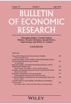 BULLETIN OF ECONOMIC RESEARCH