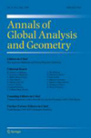 <b>ANNALS OF GLOBAL ANALYSIS AND GEOMETRY</b>