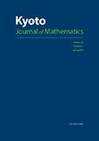 Kyoto Journal of Mathematics