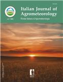 Italian Journal of Agrometeorology-Rivista Italiana di Agrom