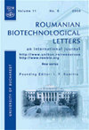 <b>Romanian Biotechnological Letters</b>