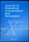 <b>JOURNAL OF STATISTICAL COMPUTATION AND SIMULATION</b>