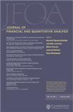 <b>JOURNAL OF FINANCIAL AND QUANTITATIVE ANALYSIS</b>