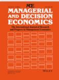 <b>MANAGERIAL AND DECISION ECONOMICS</b>