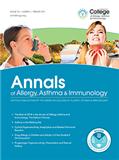 ANNALS OF ALLERGY ASTHMA & IMMUNOLOGY