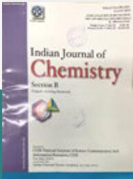INDIAN JOURNAL OF CHEMISTRY SECTION B-ORGANIC CHEMISTRY INCL