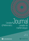 CANADIAN JOURNAL OF MATHEMATICS-JOURNAL CANADIEN DE MATHEMAT
